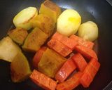 我が家の彩り焼き野菜サラダ作り方5写真