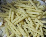 ポルトガル家庭料理タラとジャガイモ卵とじ作り方4写真