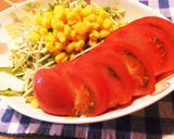 簡単すぎる！水菜のシーザードレサラダ♡作り方2写真
