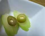 オリーブときゅうりの酢の物作り方4写真