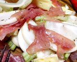 かぶとチーズのおつまみ生ハムサラダ作り方6写真