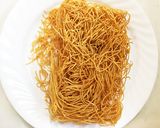 大豆のお肉！で、ヘルシーかた焼きそば作り方7写真
