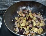 ナスと豚ひき肉の炒め物作り方12写真