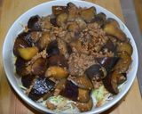 ナスと豚ひき肉の炒め物作り方14写真