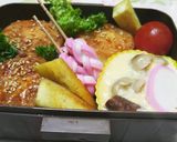 蓮根挟みの焼おにぎり☆作り方6写真