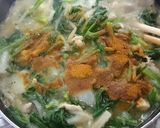 ほうれん草と白菜のスープカレー☆作り方13写真