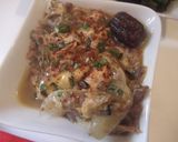 Re：参鶏湯で韓国風親子雑炊＊作り方8写真
