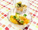 角切り☆かぼちゃと胡瓜の胡麻サラダ♪♪作り方4写真
