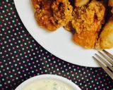 鶏胸肉の唐揚げ❤️梅薬味タルタルソース添作り方5写真
