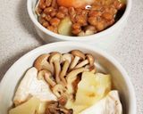 半熟月見納豆！ココットカマン作り方3写真