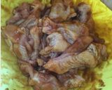 手羽元で甘味噌グリルチキン作り方2写真