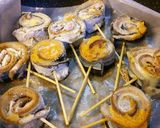 さんまロール、チーズカレー風味。作り方5写真