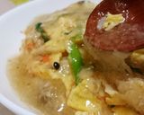 野菜たっぷり天津飯♪みぞれあんをかけて♪作り方21写真