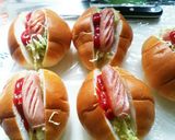 レンジでチンだけミニドッグ♪作り方4写真