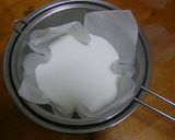 ヨーグルトクリーム^^お茶味作り方1写真