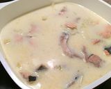 ＊鮭のほっこり味噌ミルクスープ＊作り方3写真