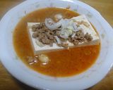 めみ単単（坦々）湯豆腐作り方6写真