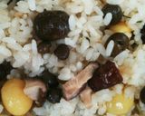♥山の幸❗むかごと銀杏の炊き込みご飯♥作り方5写真
