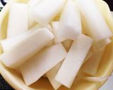 大豆のお肉と大根で簡単オイスターソース煮作り方3写真