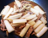 大豆のお肉と大根で簡単オイスターソース煮作り方9写真