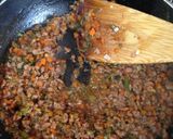ヘルシー♪大豆の肉そぼろ丼作り方4写真