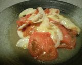 レンジ料理 - 鶏肉トマトチーズ重ね蒸し作り方4写真