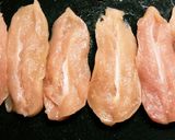 ささみ★大葉のロールフライ作り方1写真