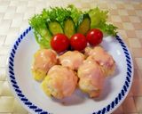 エビで巻くパストラミハム♪エビマヨ風作り方8写真