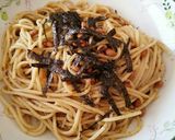 カルシウム☆じゃこと海苔佃煮の和風パスタ作り方8写真