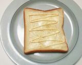 パン屋さんの味❁たらこバターマヨトースト作り方3写真