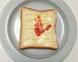 パン屋さんの味❁たらこバターマヨトースト作り方4写真