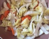 白菜を使った和風の煮物作り方2写真