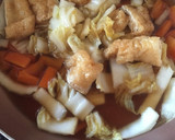 白菜を使った和風の煮物作り方3写真