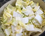 白菜のトロトロクリームスープ作り方3写真