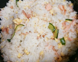 鮭玉子きゅうりの三色混ぜご飯作り方8写真