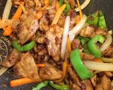 大豆のお肉で焼肉レタス巻き作り方5写真
