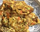 大豆のお肉で・人参そぼろ入り卵焼き作り方5写真