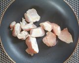 鶏胸肉と薩摩芋の簡単トマトシチュー。作り方6写真