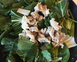 バター醤油のシンプルな鶏の軟骨野菜炒め作り方3写真