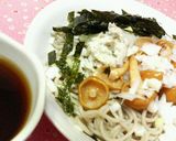 純和風☆冷やしなめこ山葵（ワサビ）蕎麦♪作り方4写真