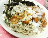 純和風☆冷やしなめこ山葵（ワサビ）蕎麦♪作り方7写真