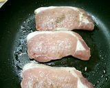 豚肉のおろしステーキ作り方1写真