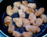 大豆お肉で酢豚風作り方2写真