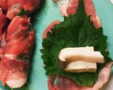 大葉でさっぱり豆腐とキノコの肉巻き作り方2写真