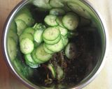 簡単♡もずくときゅうりの酢の物♪作り方3写真