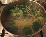 楽チン！アンチョビとブロッコリーのパスタ作り方1写真