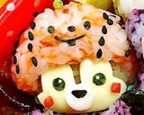 ツムツム☆ハロウィン キャラ弁作り方5写真