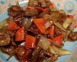大豆のお肉（ブロック）を使って酢豚風炒め作り方4写真