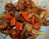 大豆のお肉（ブロック）を使って酢豚風炒め作り方4写真