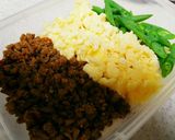 「大豆のお肉」のピリ辛そぼろ丼作り方6写真